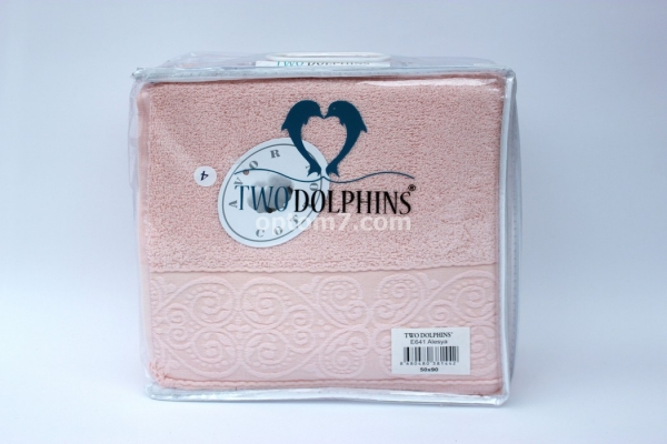 Полотенце махровое 50х90 "Two Dolphins" Alesya